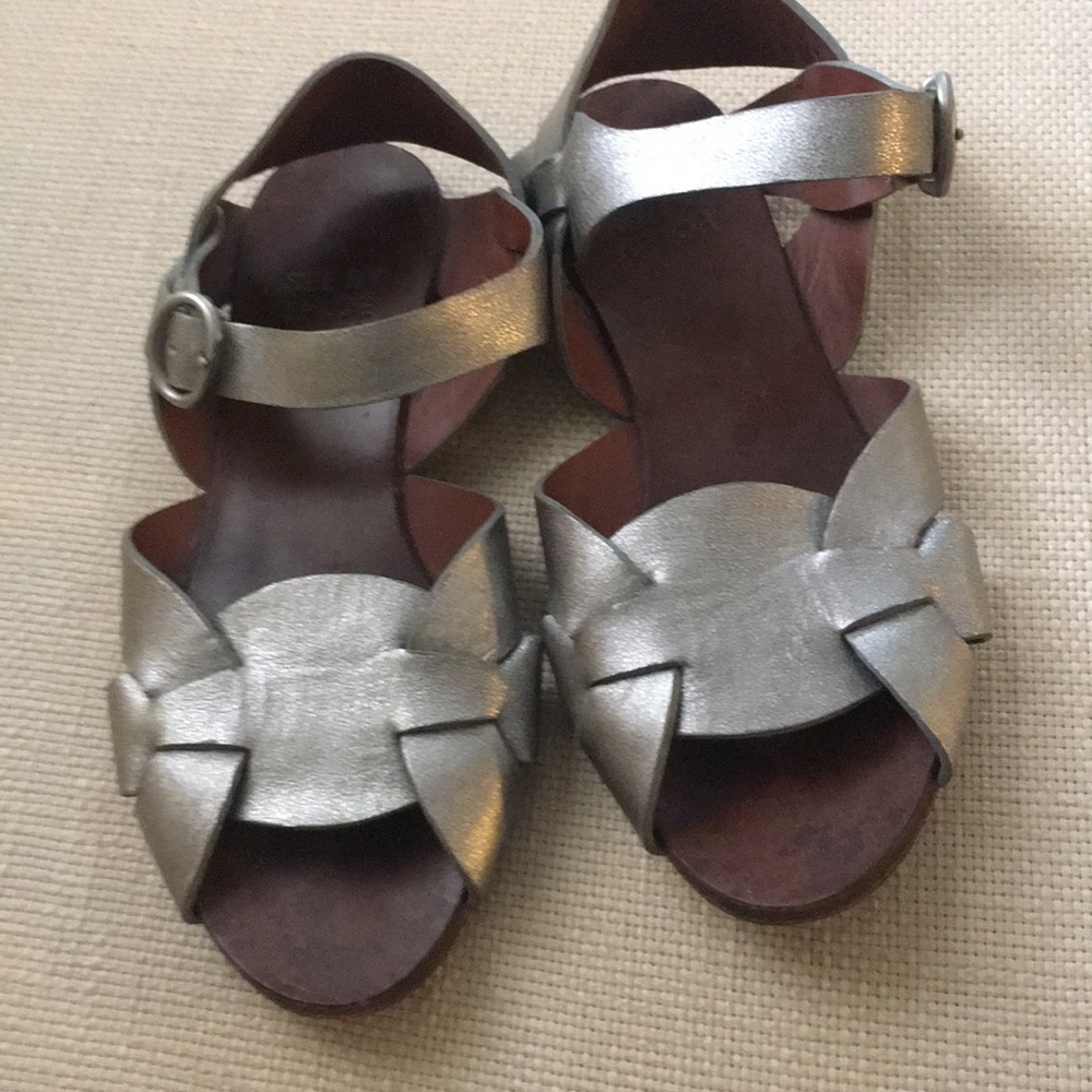 See by Chloe silver sandals
